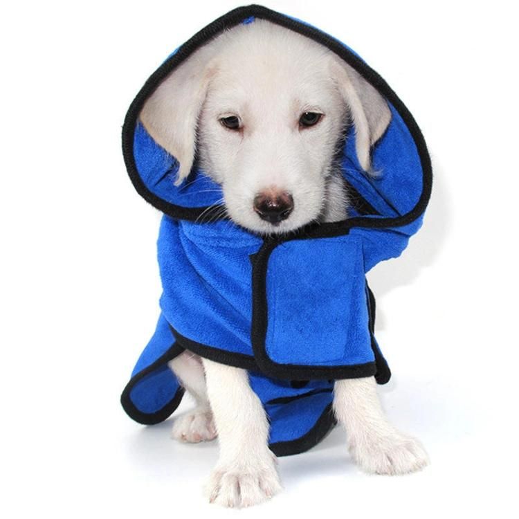 Pet Supplies Towel Microfiber Soft Absorbent Pet Bathrobe