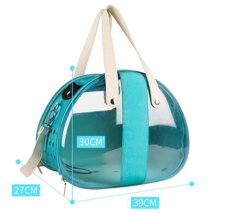 Hard-Sided Cat/Dog Bubble Handbag Waterproof Breathable Pet Product