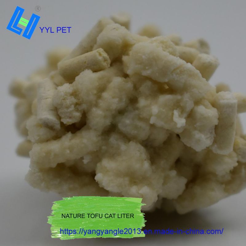 Fast Clump Tofu Cat Litter with Good Quality
