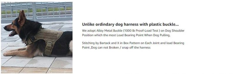 Custom Fitted Escape-Proof No-Rub Service Dog Harness, Awesome Pet Accessories
