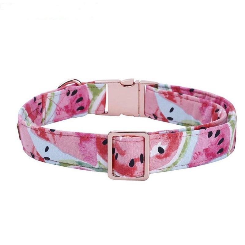 OEM Hot Sale of Flower Dog Collar Customized Pattern Collar in All Season