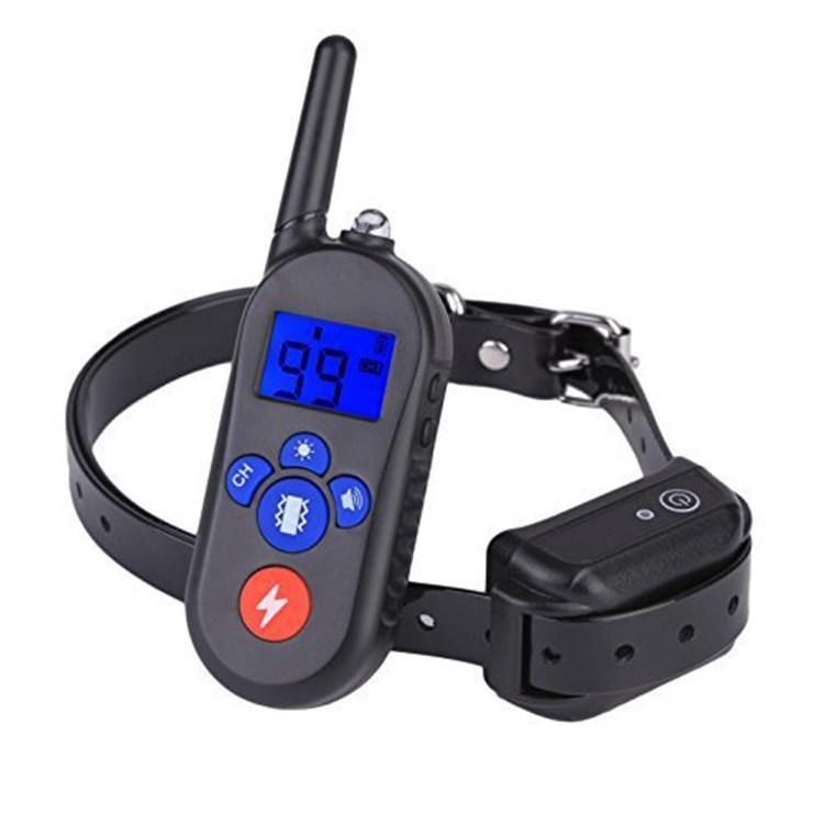 Pet Trainer Waterproof Remote Electric Control Pet Dog Training Rechargeable Shock Collar for Dog Training/Factory Price
