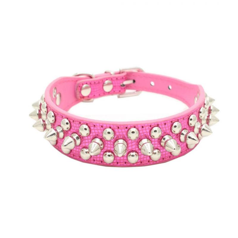 Fashion Bullet Rivet Pet Collar Dog Collar