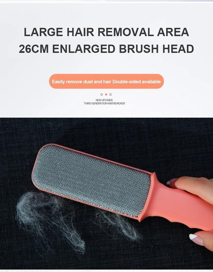 Pet Fur Self-Cleaning Base Dog Hair Brush Pet Hair Remover