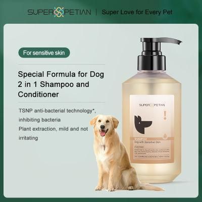 Super Petian Contract Manufacturing Pet Hair Cleaning Shampoo for Pet Care Pet Shampoo for Dog with Sensitive Skin