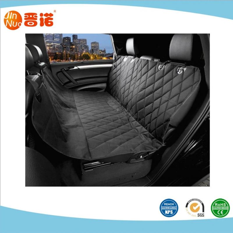 Luxury 600d Oxford Inner Ppcotton Back Anti-Slip Pad Dog Seat Car Cover Water Repellent Easy Clearn Seat Protection Dog Blanket Universal Pet Cover