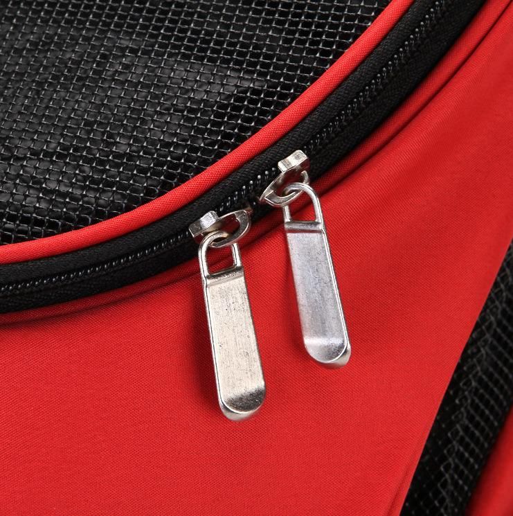 Pet Bag Outing Portable Bag Mesh Bag Breathable Pet Backpack Double Shoulder Backpack