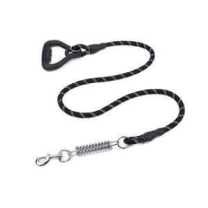 Black Shock-Proof and Explosion-Proof Medium and Large-Sized Dog Leash