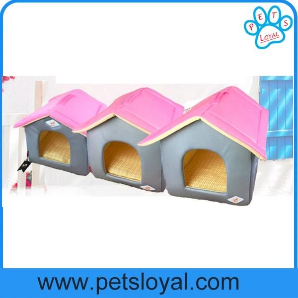 Factory Wholesale 3 Sizes Pet Dog Bed House