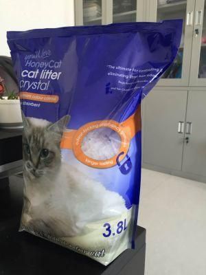 Silica Gel Cat Litter with Odor Control and Fast Absorption