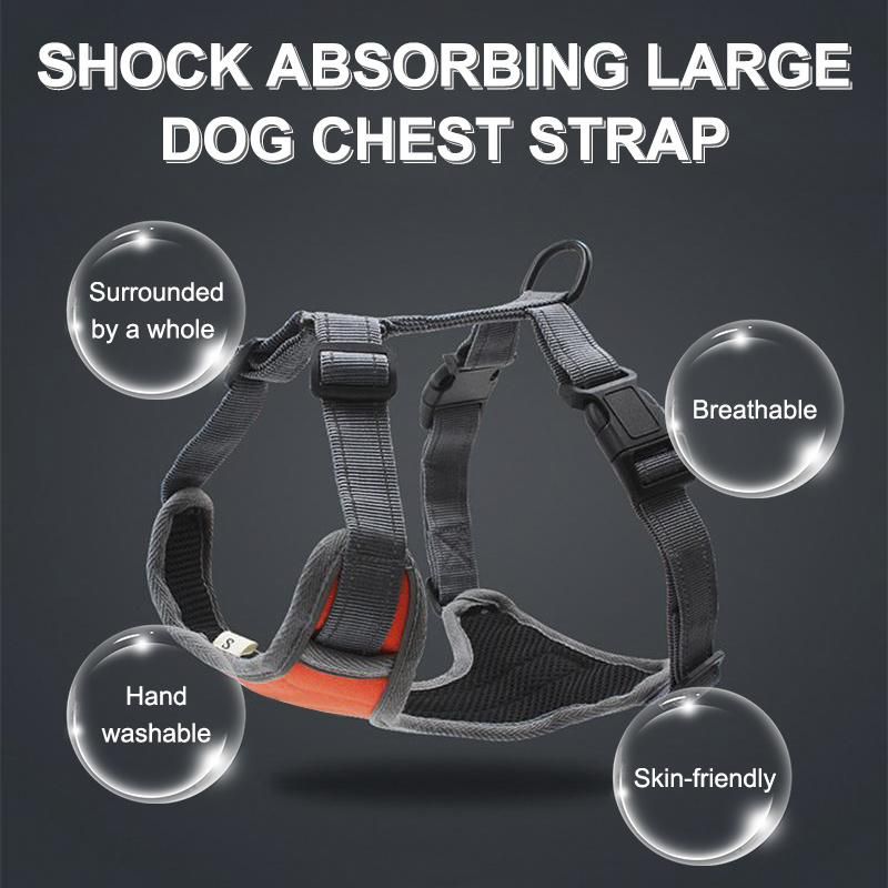 Reflective Dog Harness No Pull Safety Medium Large Big Dog Pet Harness Vest