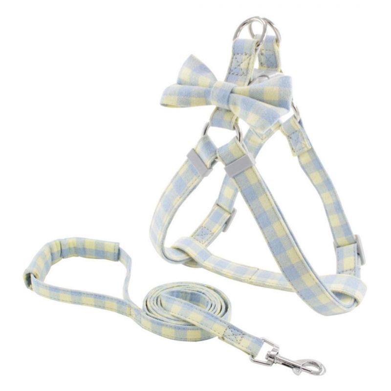 Durable Triangle Dog Harness No Hurt Skin Soft Cotton Pet Harness