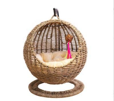 Rattan Sea Grass Hammock Cat Chair Wholesale Cat Bed