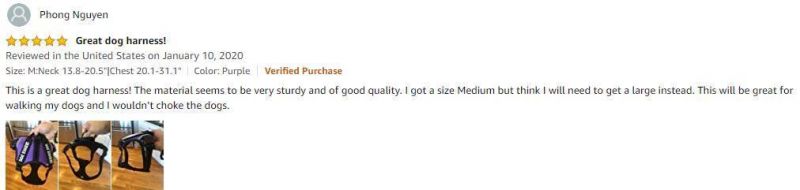 No-Pull Service Dog Harness K9 Harness Vest Reflective Trainging Gear for Small Medium Large
