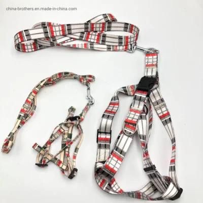 Dog Products, Lovely Cute Fashion Chest Back Strap Traction Rope Cat Collar Dog Harness Pet Leash