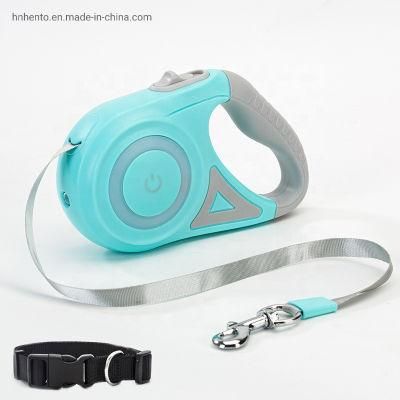 Wholesale LED Retractable Pet Dog Leash Lighting Leash LED Dog Leash