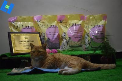 Lavender Scent Tofu Cat Litter - Easy Clump and Flushable