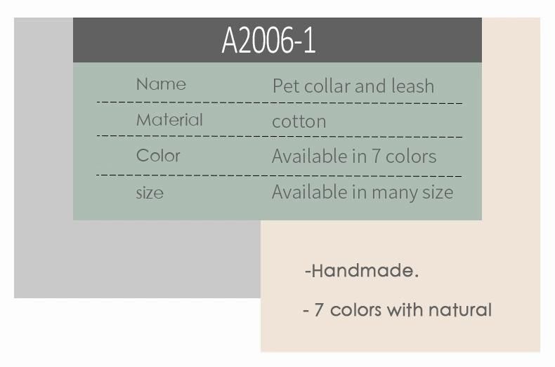 High Quality Fashion Explosion-Proof Punch Excellent Quality Braided Durable Other Pet Collars