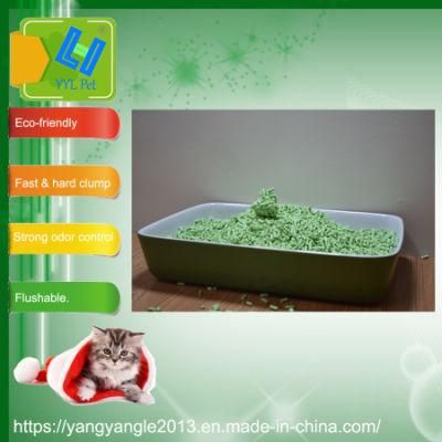 OEM High Quality Green Tea Tofu Cat Litter