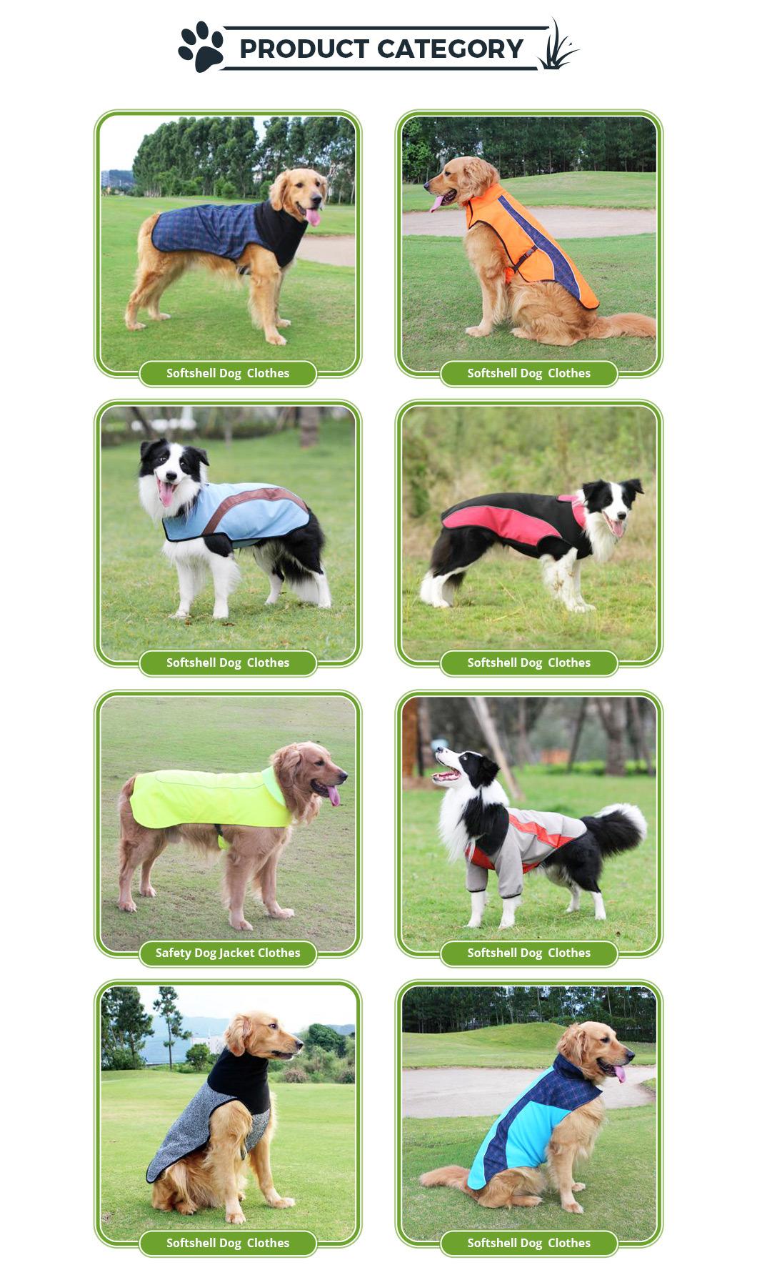Outdoor Pet Clothes Waterproof Dog Jacket Dog Snow Suit Dog Coat