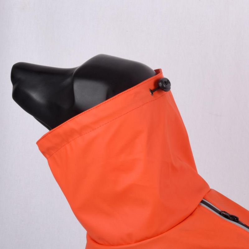 Waterproof PU Raincoat Rain Jacket Dog Coat Clothes Dogs Pet Product Mokofuwa