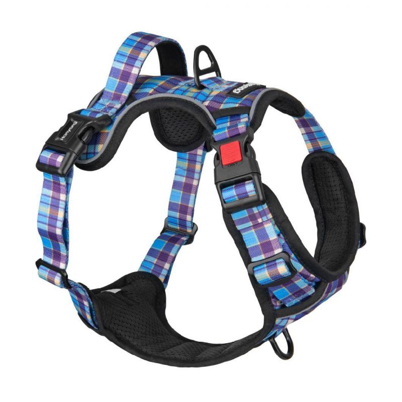 Custom Dog Harness Fashion Custom Personalised Dog Harness Vest with Embroidered Dog Name