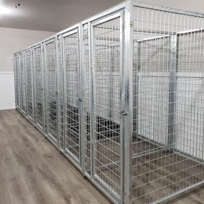 High Quality Hot Dipped Galvanized Steel Multiple Dog Run Kennels