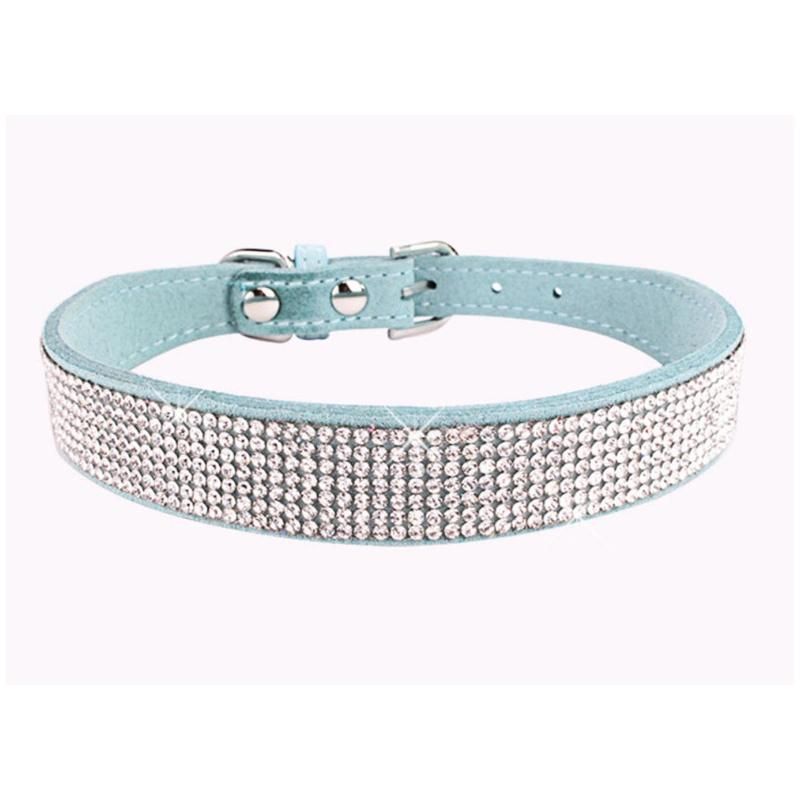 Rhinestone Dog Collar Dazzling Sparkling Crystal Pet Collar