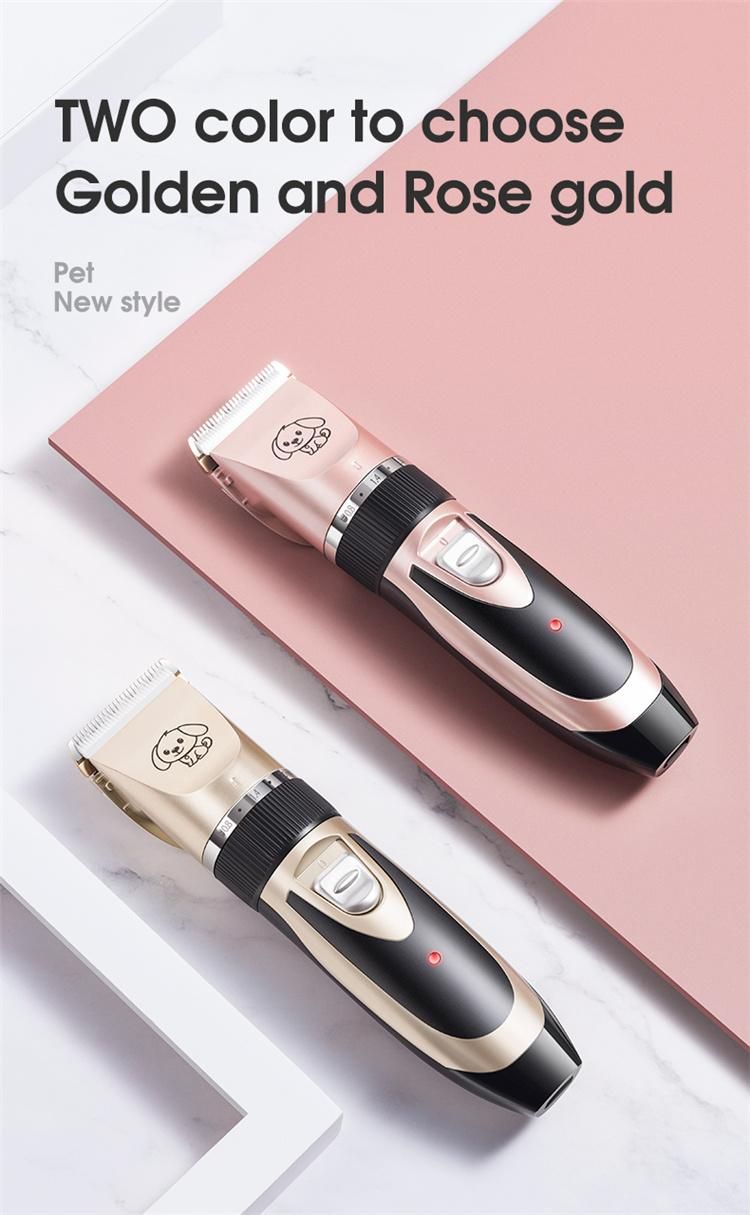 Dog Shaver Clippers Cat Hair Brush Set Electric Quiet Dog Pet Hair Clipper Dog Hair Trimmer