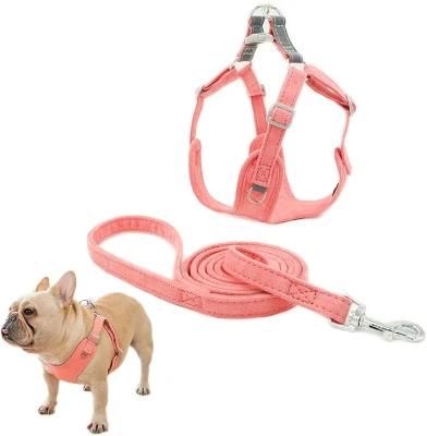 Small Medium Pet Harness for Dog Pure Color Dog Vest Harness