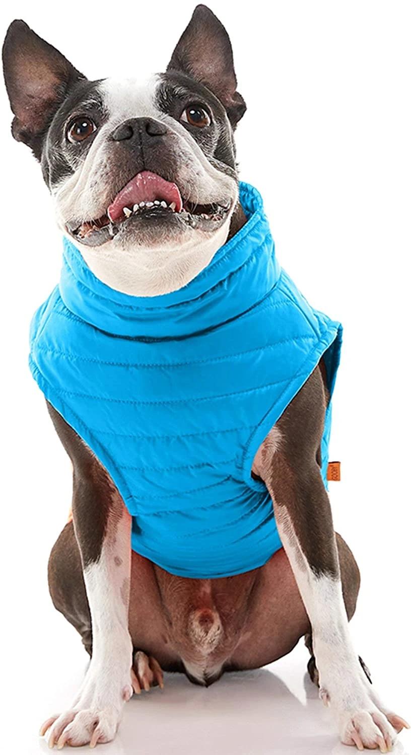 Dog Sweater with Zipper Closure Wind Breaker Dog Coat