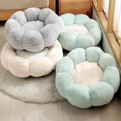 2022 New Factory Custom Modern Kitten Felt Cat Bed Felted Natural Wool Cat Beds