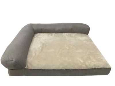 Luxury Nail Foam Orthopedic Pet Sofa Bed