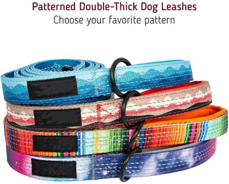 Double-Thick 6FT Reflective Leash with Padded Handle