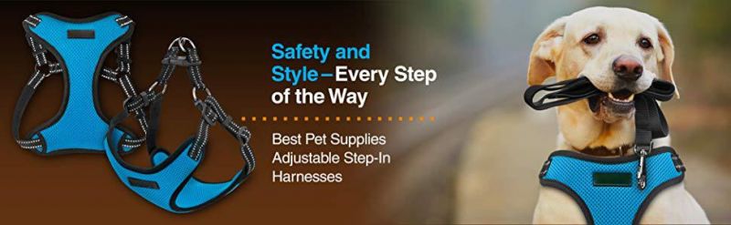 Step-in Flex Dog Harness - All Weather Mesh, Step in Adjustable Harness Mesh Breathable Dog Harness
