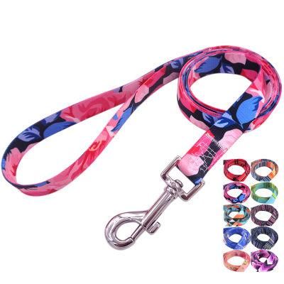 Long Soft Pet Stylish Polyester Pet Training Products Walking Leash