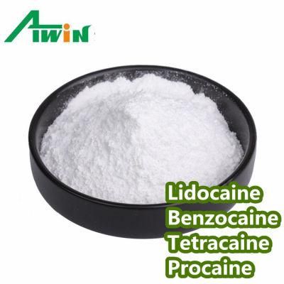 99% Lidocaine Hydrochloride/Lidocaine Benzocaine HCl Pain Relief Powder 73-78-9 in Stock