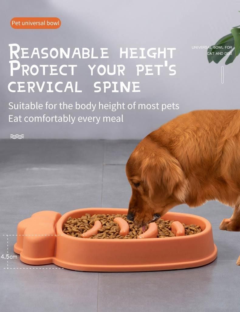 Wholesale Funny Slow Feeder Puzzle Carrot Pet Dog Cat Bowl
