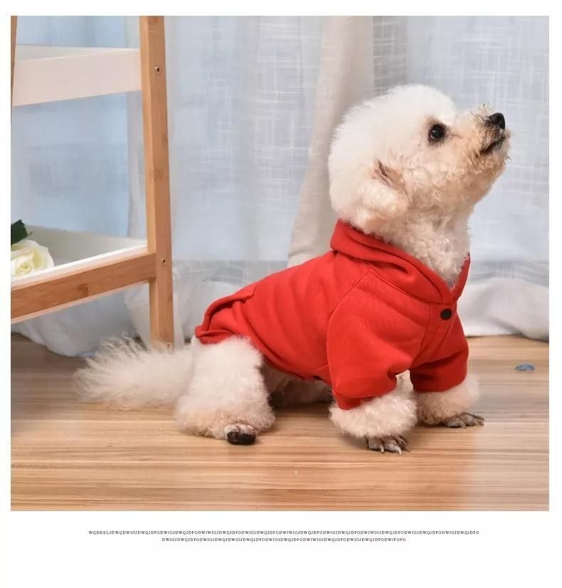 High Quality Pet Clothes Hoodie Jacket Pet Accessories Luxury Dogs Clothe