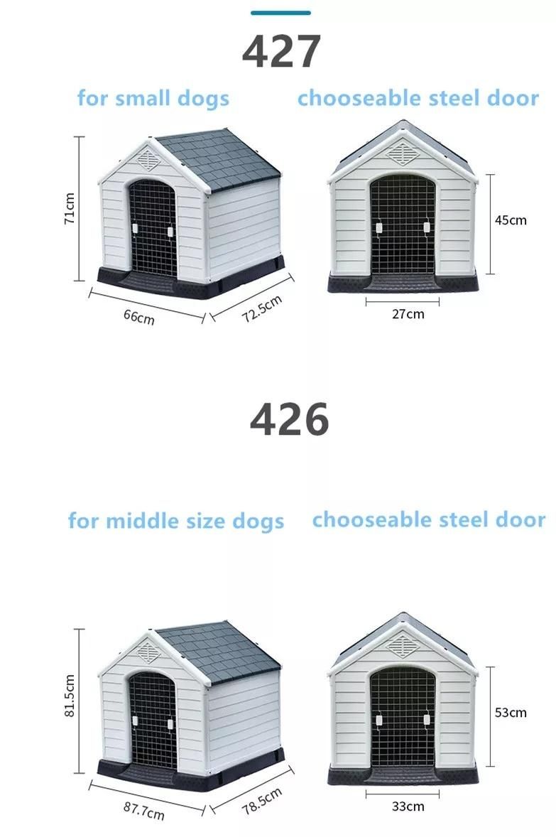 Best Quality Durable Plastic Waterproof Large Dog House Outdoor Indoor Large Outdoor Warm Pet Dog House Wholesale