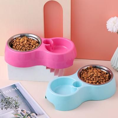 High Quality Dog Bowls Stainless Steel Pet Feeder Dog Anti-Slip Design Food Feeding Bowl
