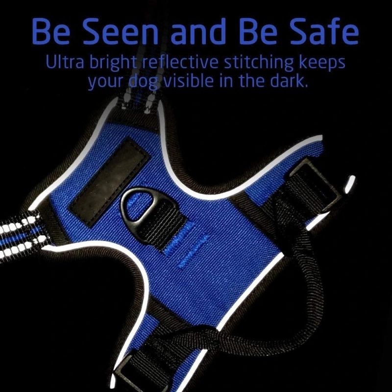 Breathable Mesh Padding Reflective Dog Harness