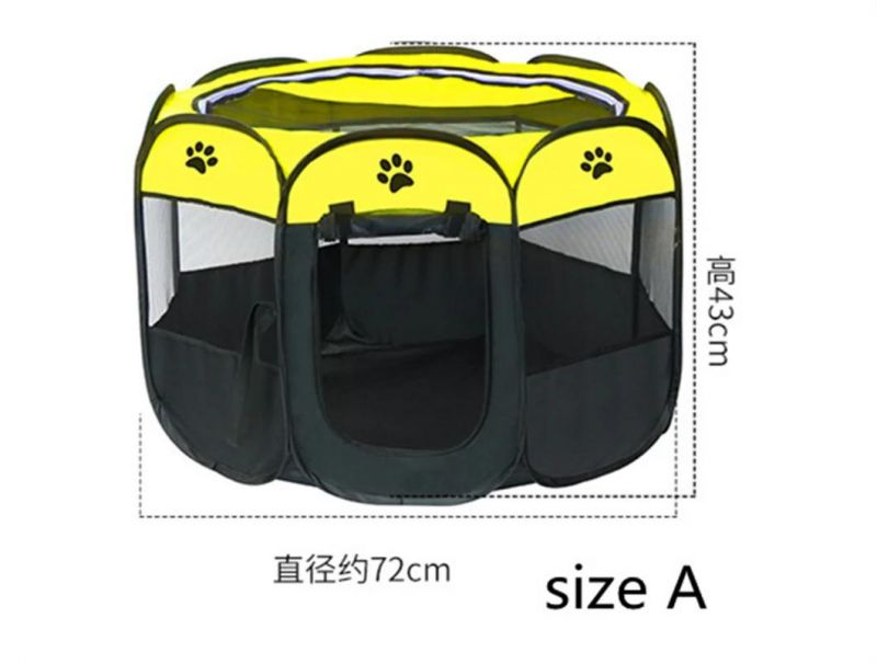 Portable Folding Pet Tent Dog House Cat House