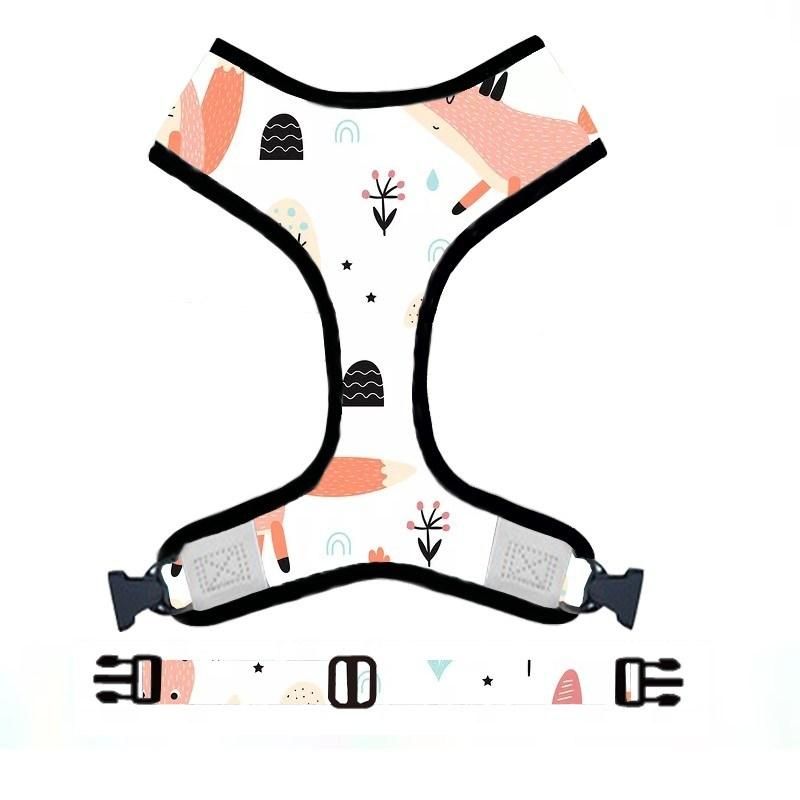 Custom Pattern Soft Mesh Dog Harness