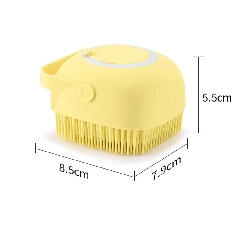 Pet Shampoo Massager Products Bathroom Grooming Shower Brush Dog Accessories