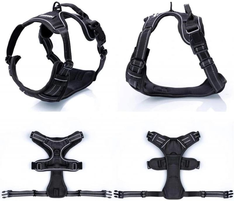 No Pull, No Choke Highly Reflective Dog Harness