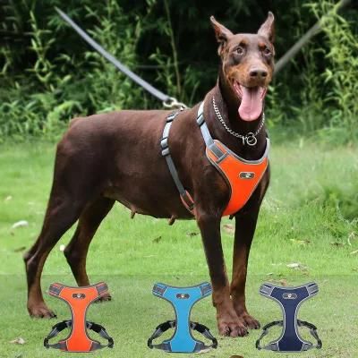 China Top Pet Products Supplier Soft Adjustable Pet Accessories Confortable Reflective Dog Harness