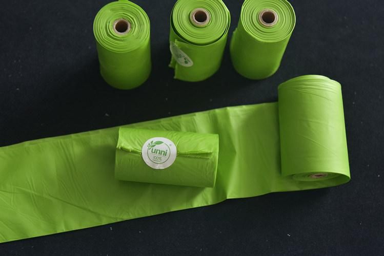 Fully Compostable Disposable Customized Pet Biodegradable Corn Starch Poop Bag