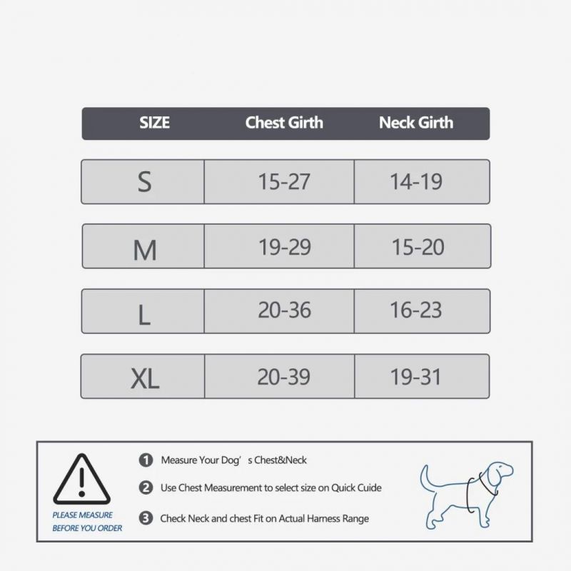 No Pull Choke Free Reflective Dog Harness