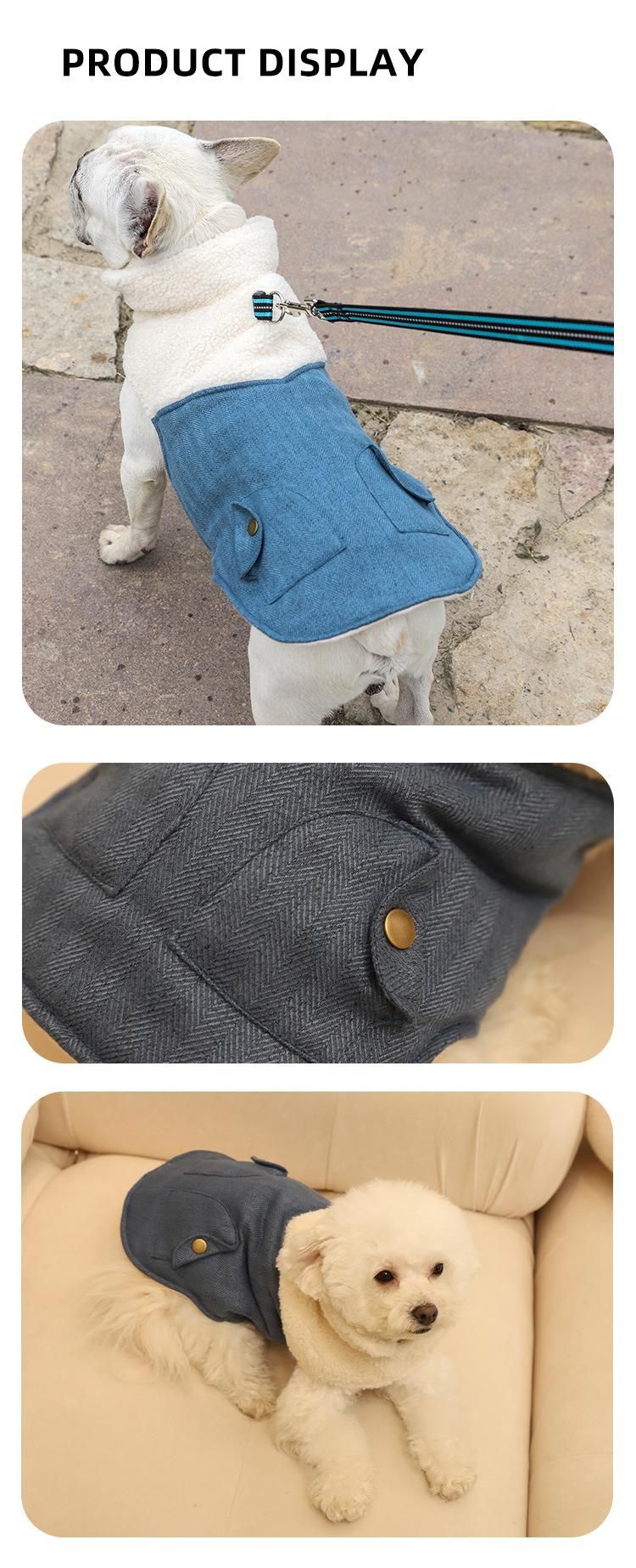 Super Soft Cozy Fleece Clothes with Leash Hole